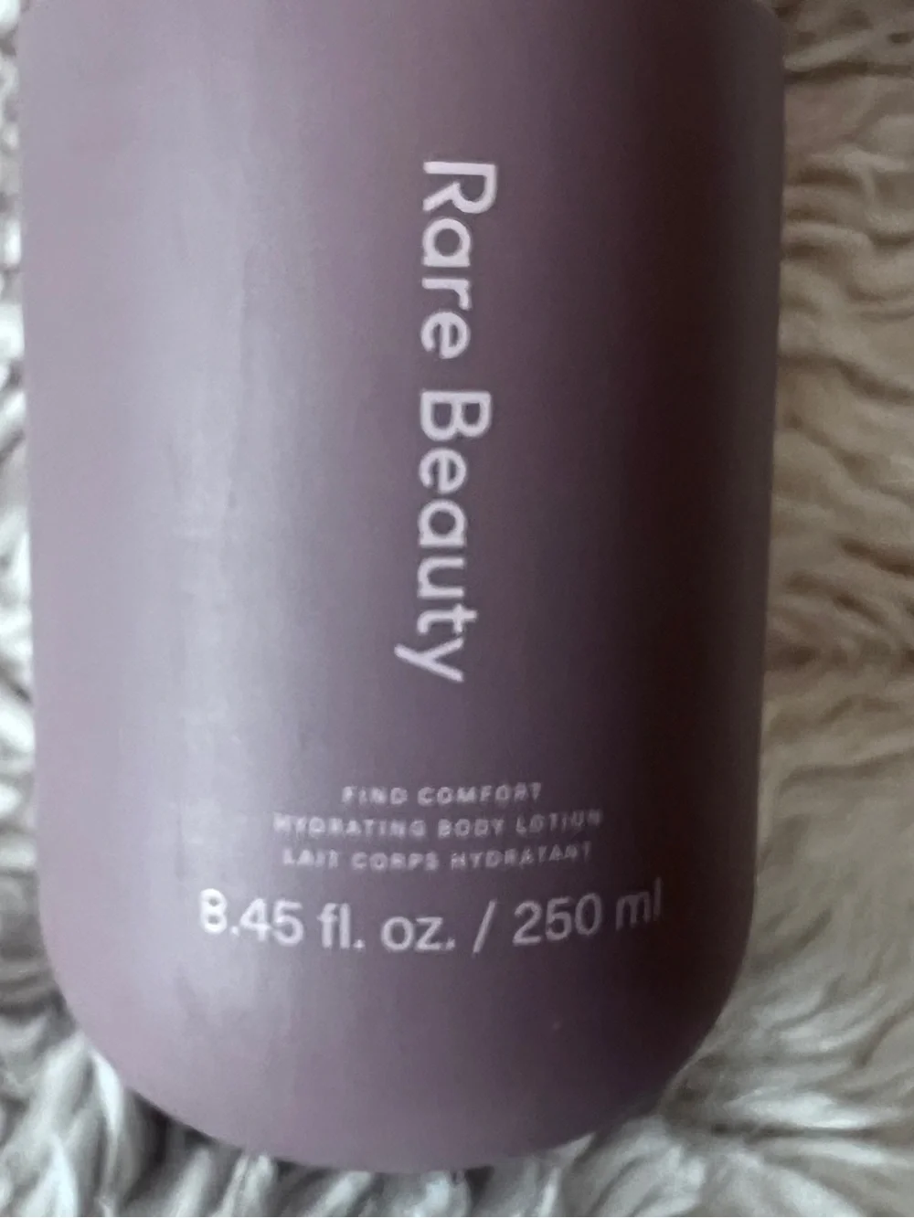 Rare Beauty Find Comfort Hydrating Body Lotion & Hand Cream.
